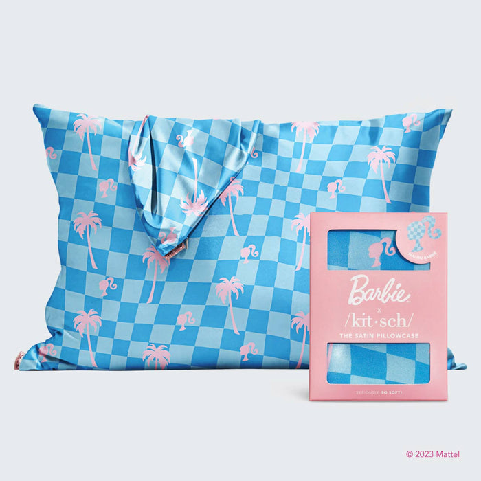 Malibu Barbie x kitsch Satin Pillowcase