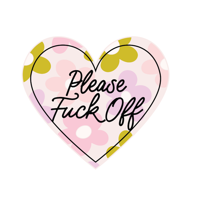 Please fuck off Sticker