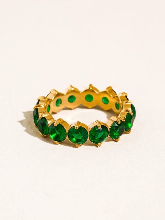 Veloura Eternity Ring- 18k Gold