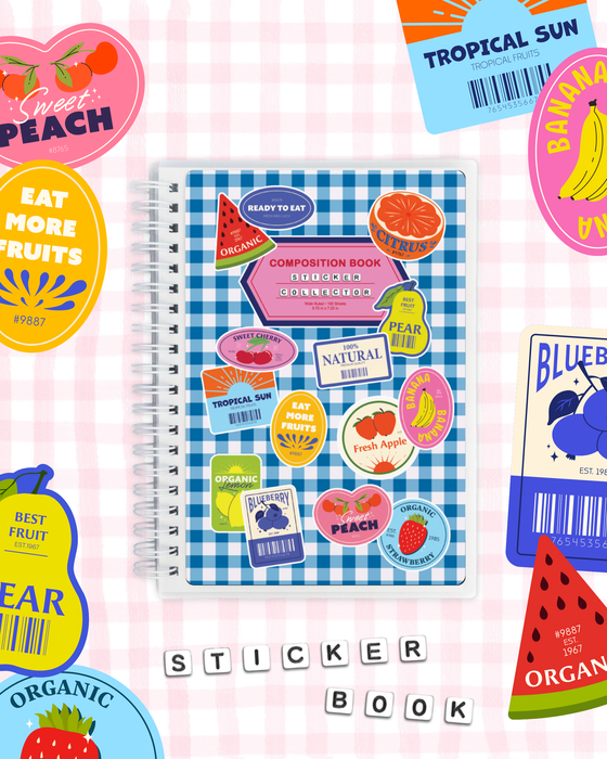 Sticker Book - Fresh Fruit Labels