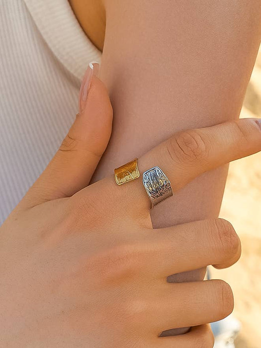 Emmy Open Ring -18k Gold