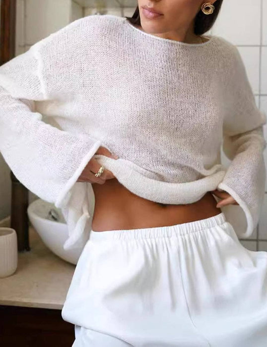 Hollow Knit Top