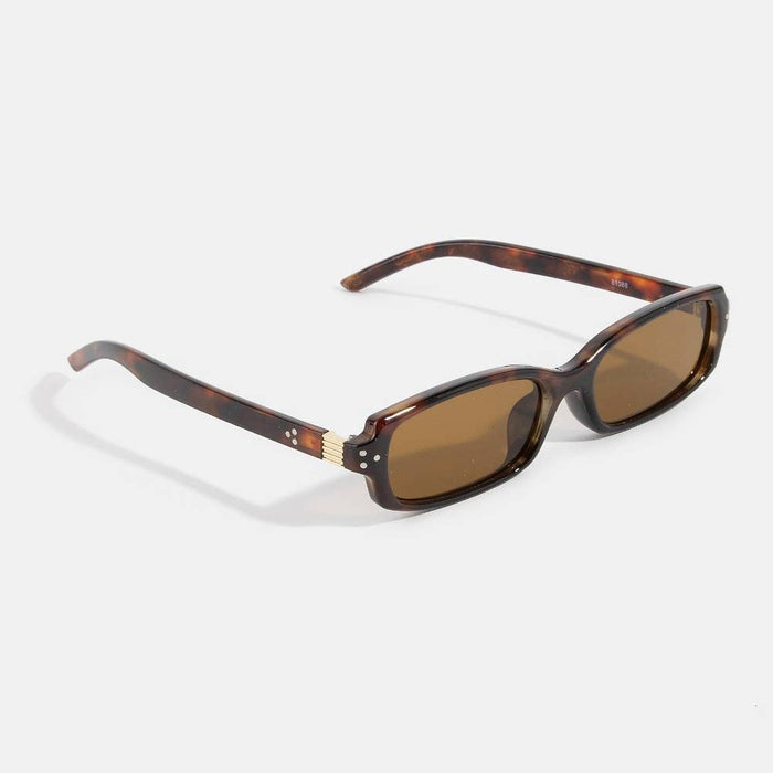 Slim Narrow Rectangle Sunglasses