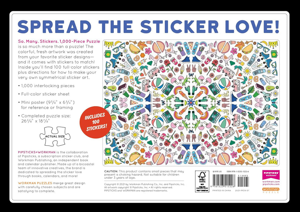 So Many Stickers Puzzle
