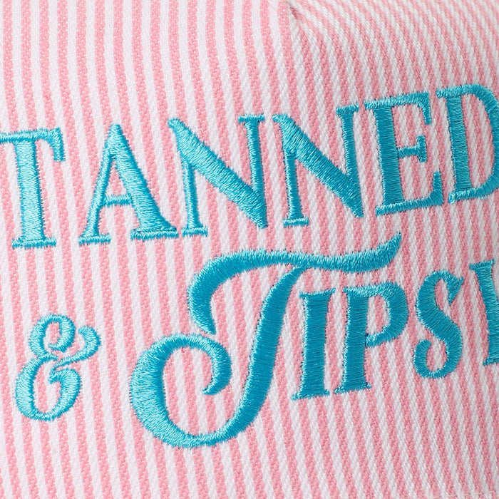 Tanned & Tipsy Embroidered Hat