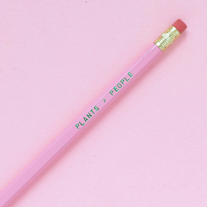 PLANTS > PEOPLE Pencil