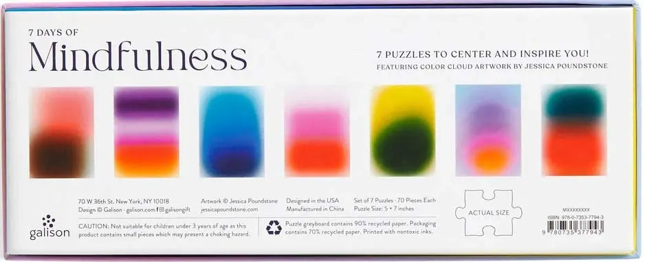 7 Days Of Mindfulness Puzzle Set
