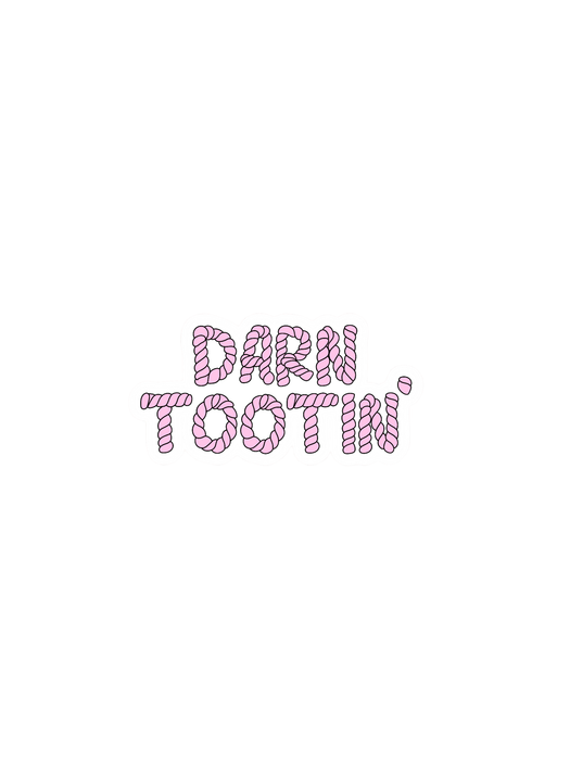 Darn Tootin Sticker