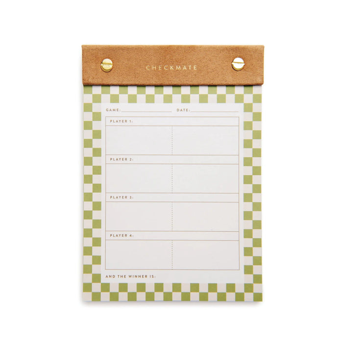 Checkmate - Game Score Pad
