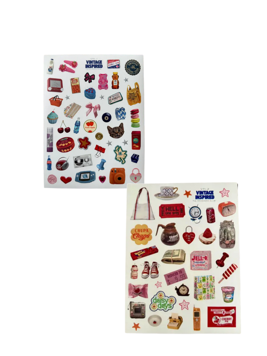 Vintage Sticker Sheets