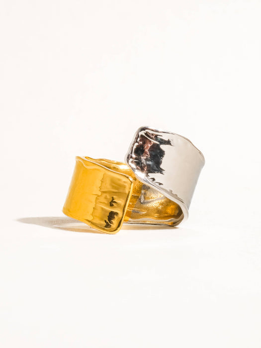Emmy Open Ring -18k Gold