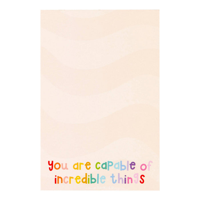 Incredible Things Notepad