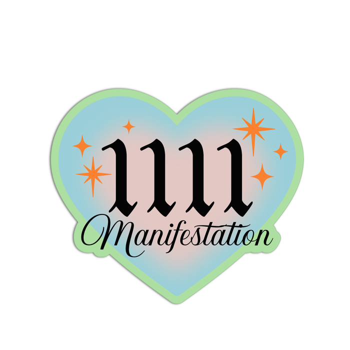 1111 Manifestation Angel Numbers Stickers
