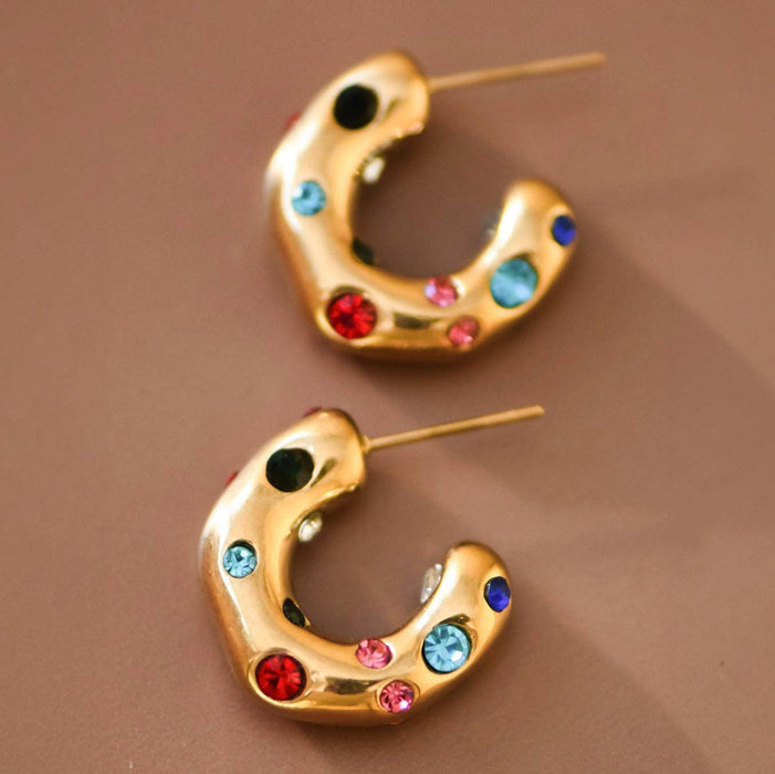The Capri Hoops- 18K Gold