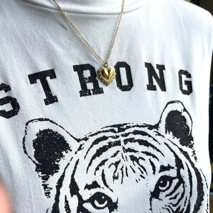 Wild Heart Charm Necklace