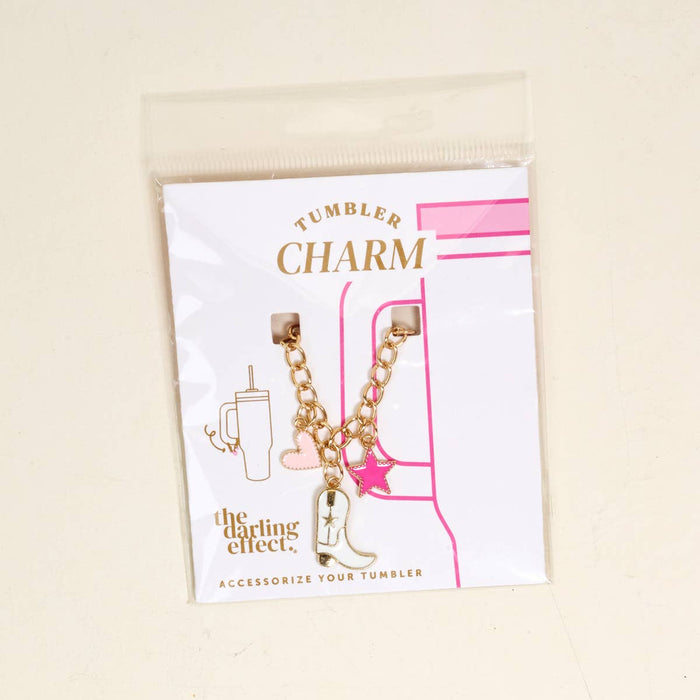 Tumbler Charm–Cowgirl