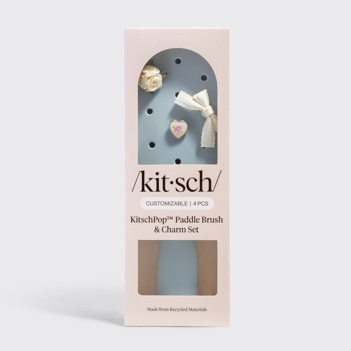 Kitsch Paddle Brush - Haze Blue