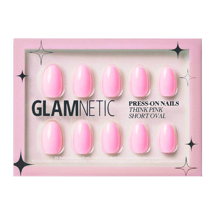 Glamnetic Think Pink Press - On Nails