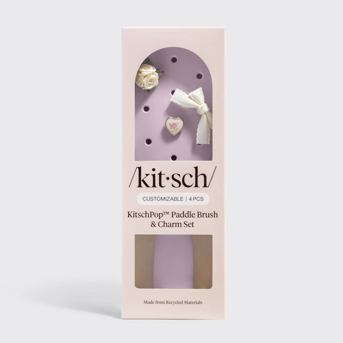 Kitsch Paddle Brush - Soft Violet