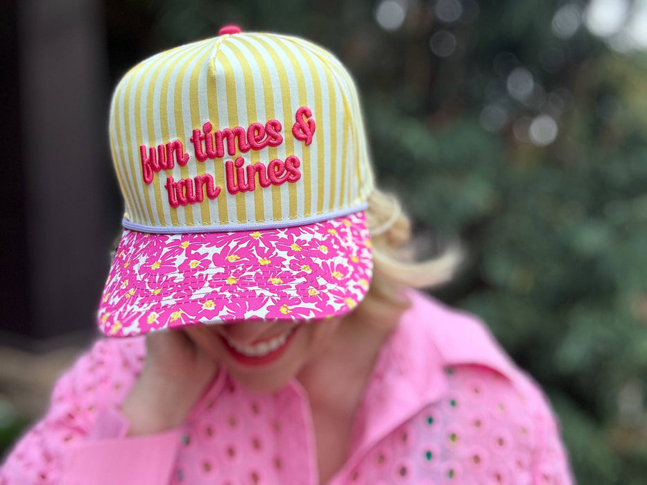 "Fun Times & Tan Lines" Baseball Hat