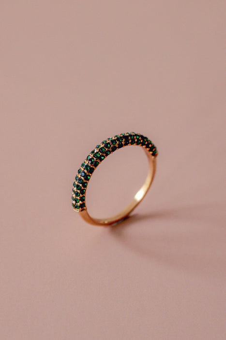 Emeraude Ring - 18k Gold
