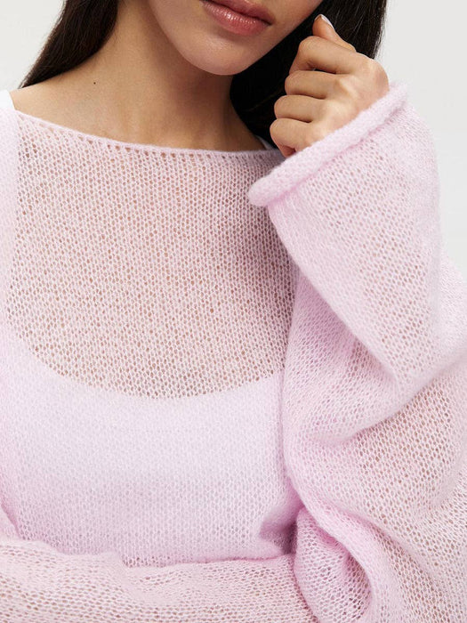Hollow Knit Top
