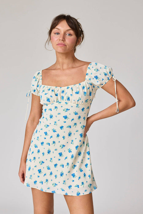 Charlotte Ruffle Puff Sleeve Dress