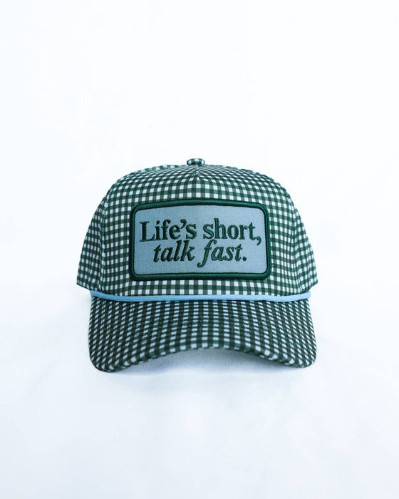 Life's Short, Talk Fast Baseball Cap