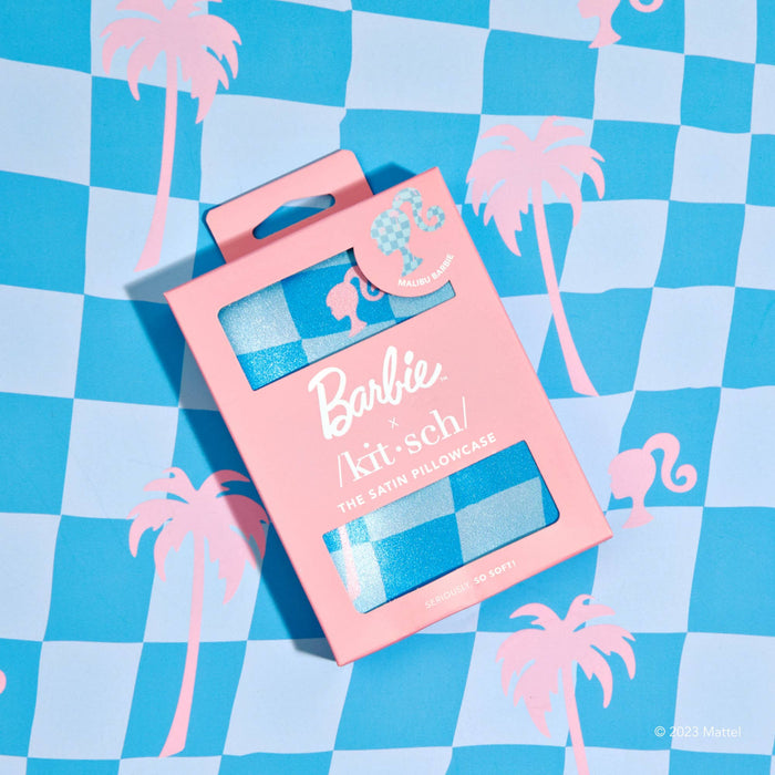 Malibu Barbie x kitsch Satin Pillowcase