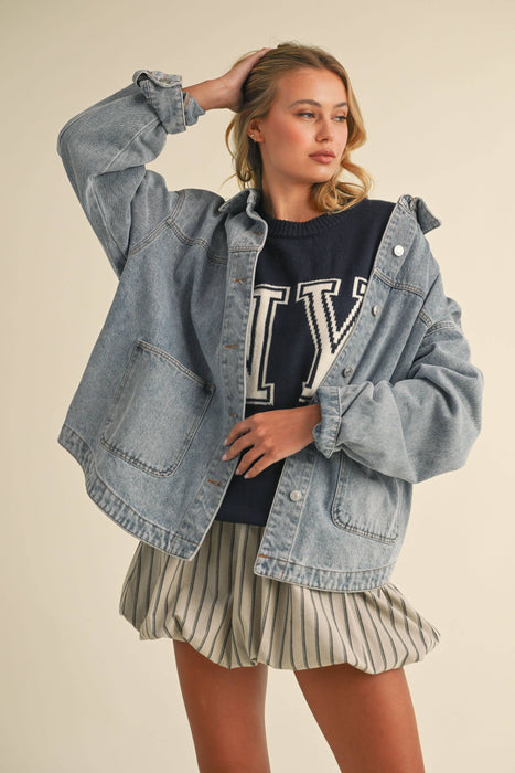 Oversized Denim Jacket