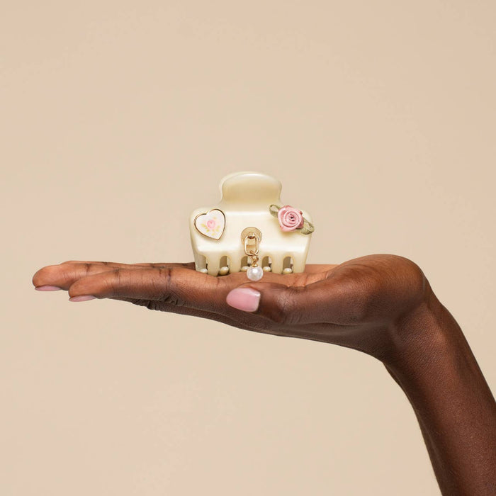 Kitsch Cloud Clip 7pc Set - Pearlized Cream