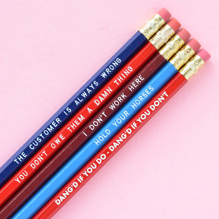 HOLD YOUR HORSES Pencil
