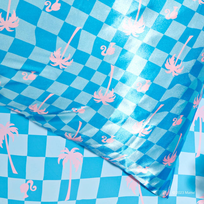 Malibu Barbie x kitsch Satin Pillowcase