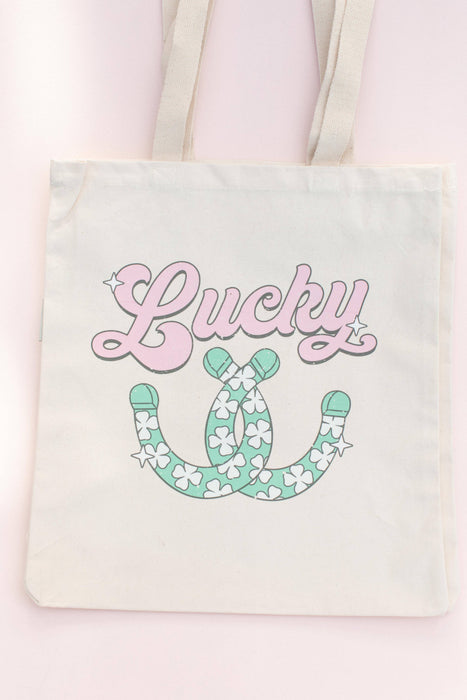 St Patrick Lucky Green Organic Tote Bag