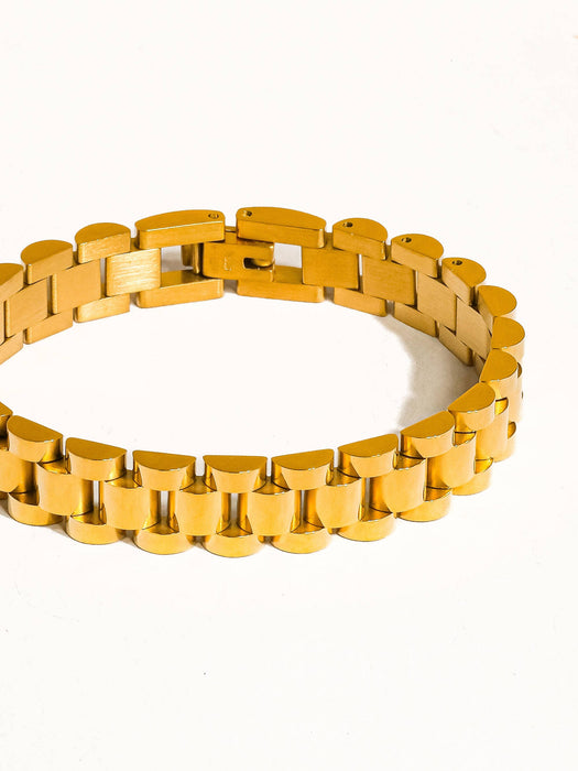 Watchband Bracelet -18k Gold