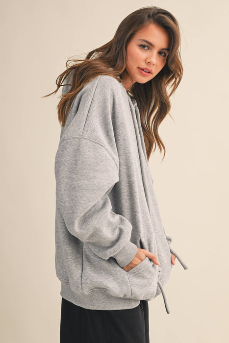 Oversized Grey Hoodie
