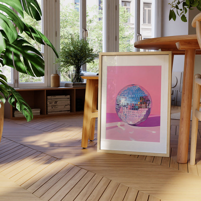 Pink Disco Art Print