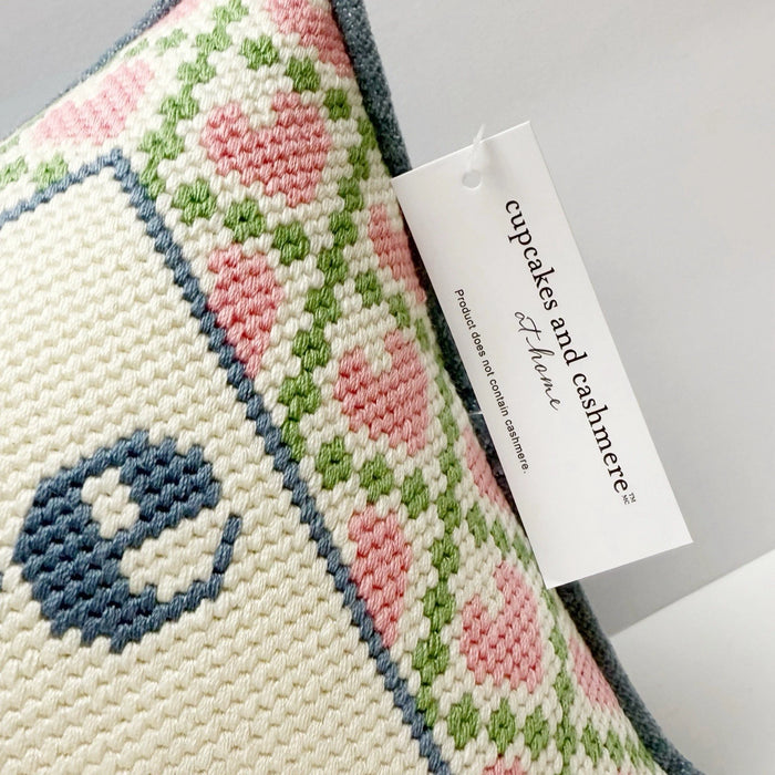 One More Chapter Needlepoint Pillow