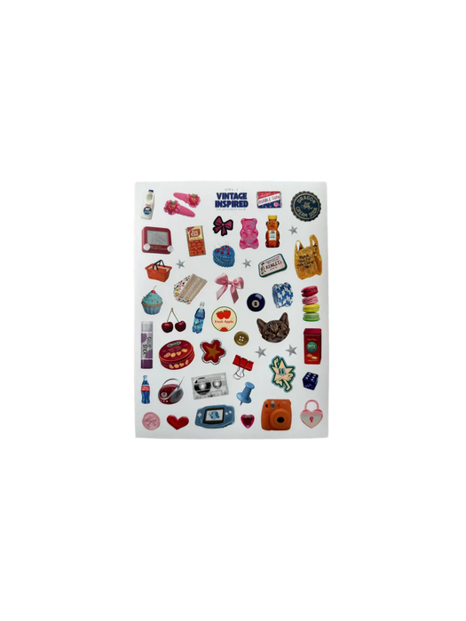 Vintage Sticker Sheets